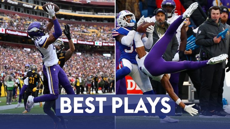 The best catches star receiver Justin Jefferson has made so far this season for the Minnesota Vikings