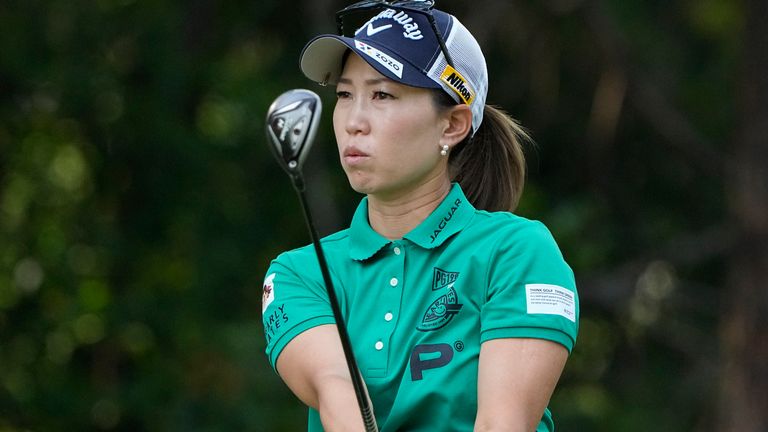 Momoko Ueda is in a share of the lead with Ai Suzuki at the Toto Japan Classic 