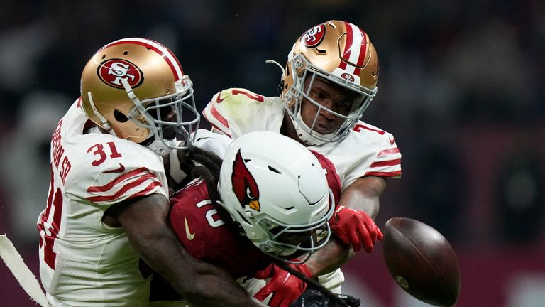 Highlights of the San Francisco 49ers against the Arizona Cardinals from Week 11 of the NFL season