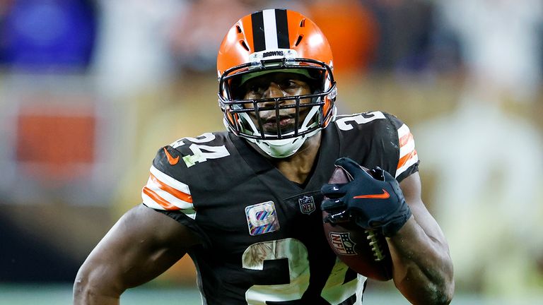 Cleveland Browns star running back Nick Chubb could prove to be the key to the game against the Baltimore Ravens on Saturday