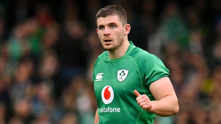 Timoney touched down at the back of a rolling maul for his and Ireland's second try 