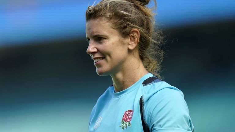 Hunter's appearance for England on Saturday would be her 141st for the Red Roses