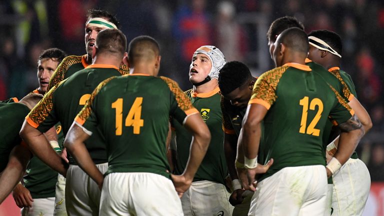 South Africa forced a second penalty, but were stopped by Munster's inspired defence