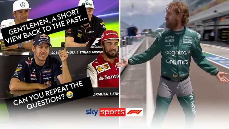 Sit back and enjoy the funniest moments from the career of Sebastian Vettel ahead of his final race in Abu Dhabi
