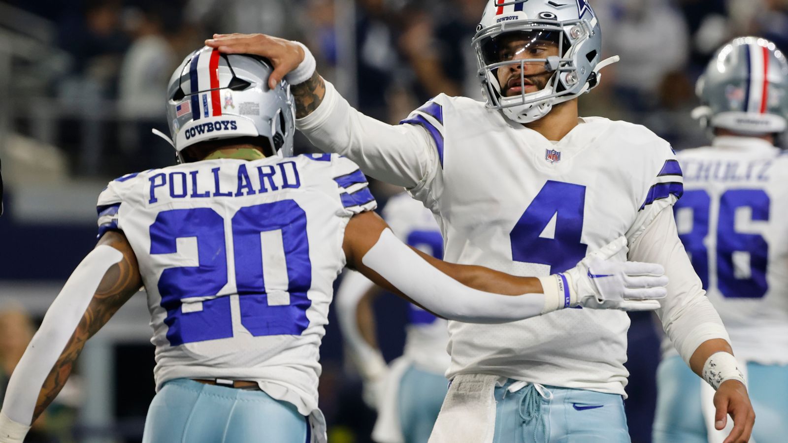 Dallas Cowboys score 33 fourth-quarter points as they rout Indianapolis Colts 54-19 at home