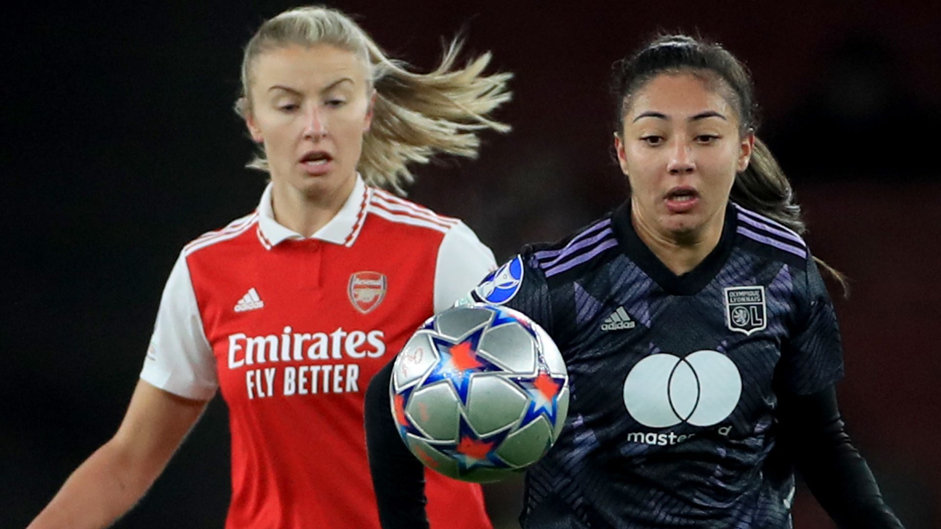 WCL: Arsenal vs Lyon - Latest score