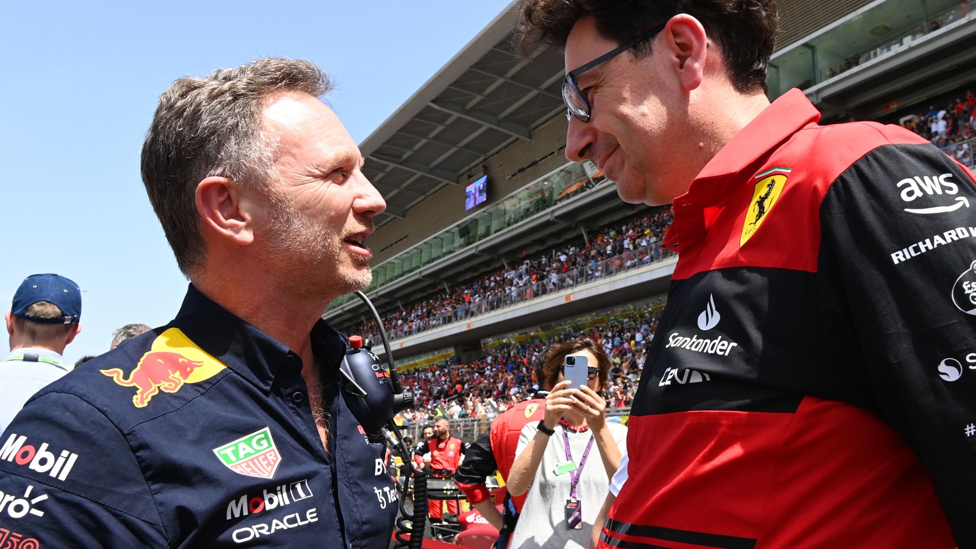 Horner 'not surprised' by Binotto exit, dismisses Ferrari links