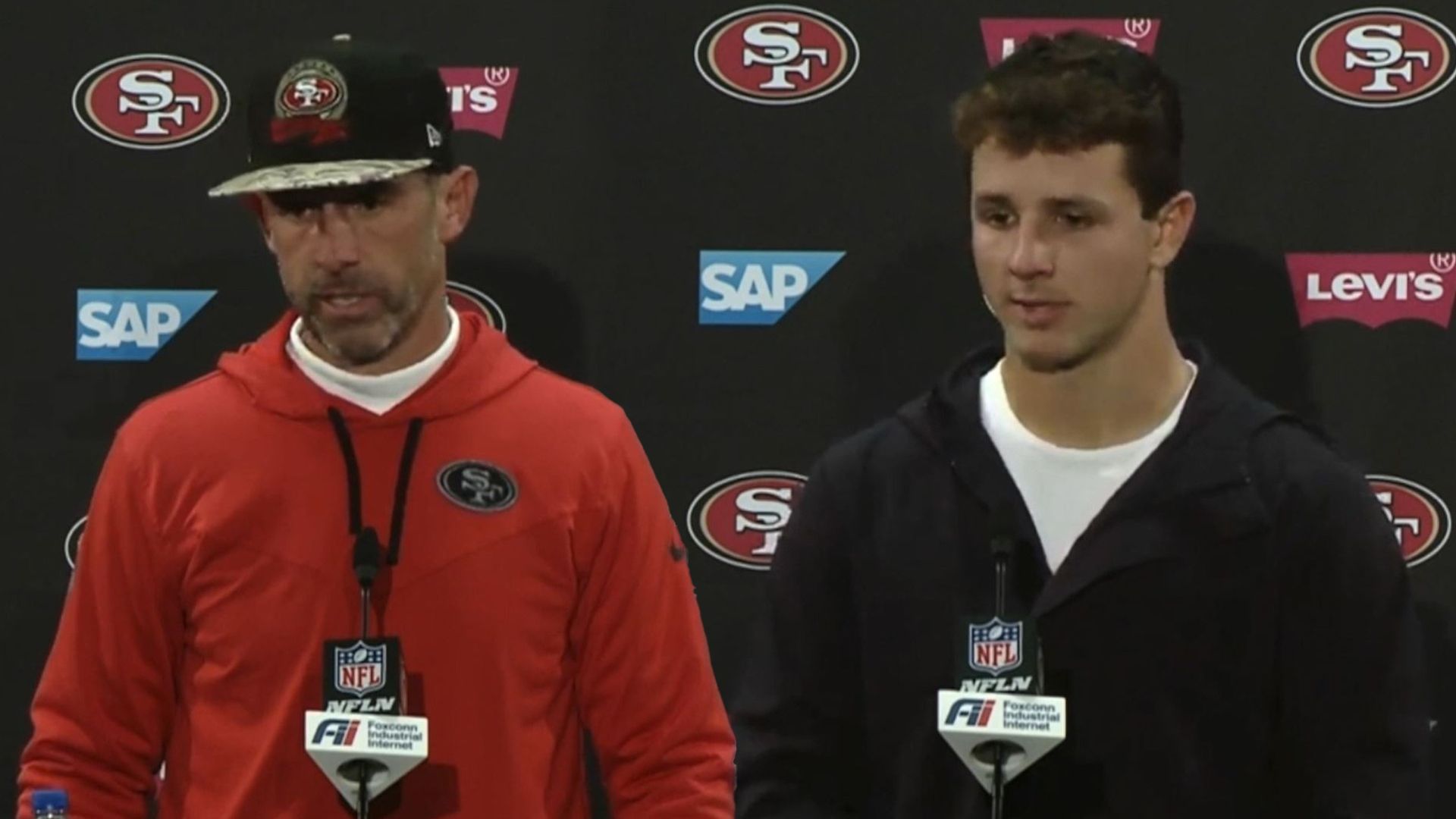 Shanahan, Purdy on Garoppolo injury | 'It's pretty crushing'