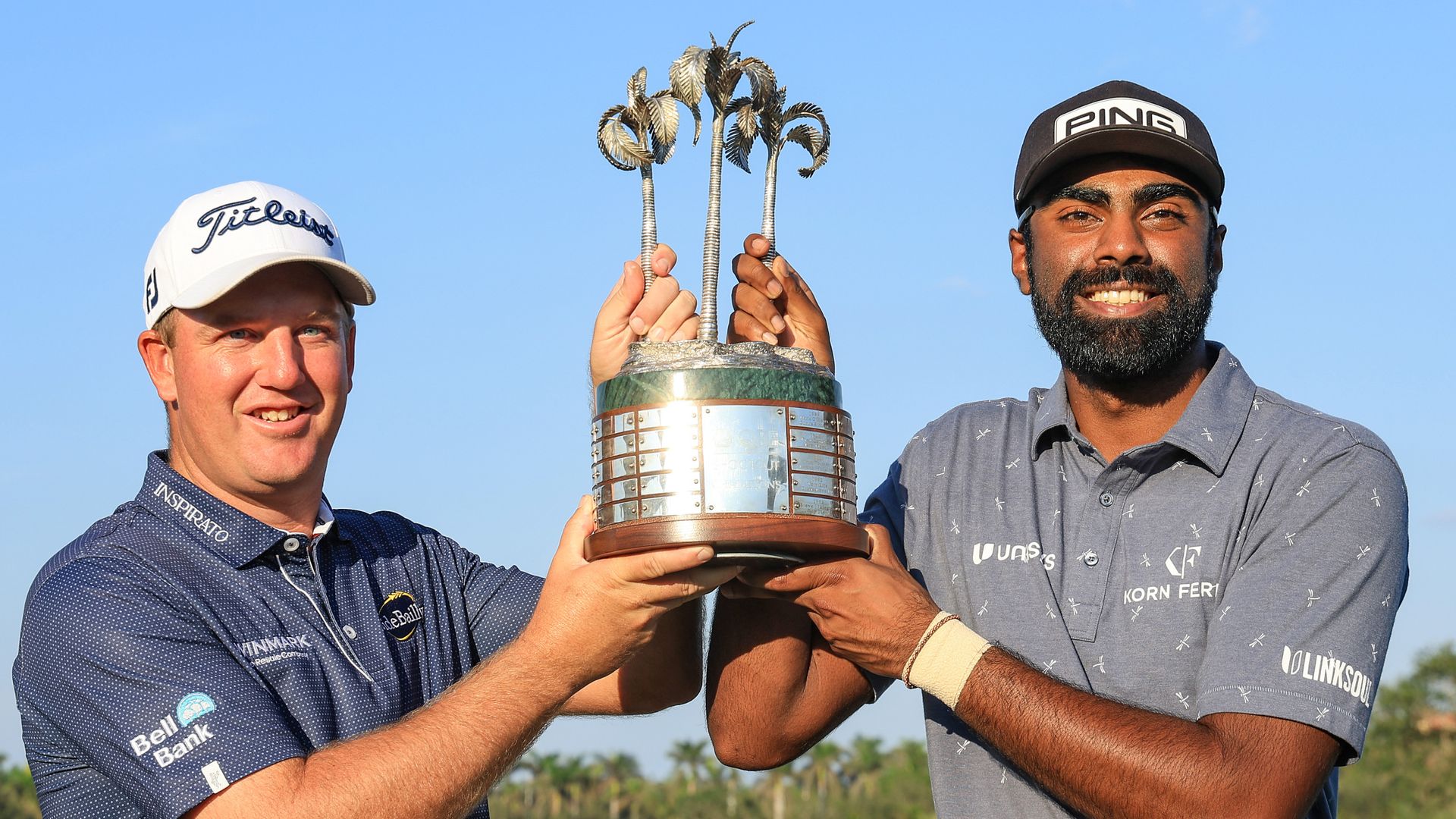 Rookie team of Theegala, Hoge clinch QBE Shootout title