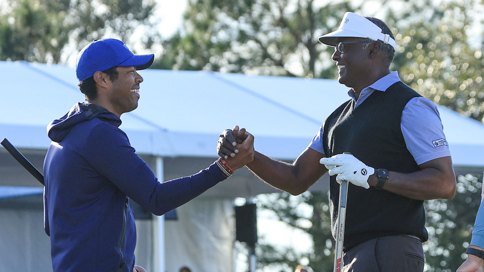 Vijay Singh and son claim PNC Championship | Woods: An incredible week