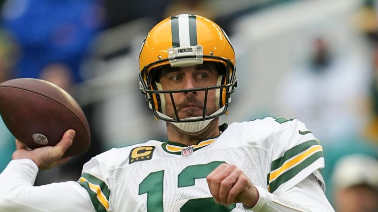 Green Bay Packers quarterback Aaron Rodgers has won every game he has played in on Christmas Day
