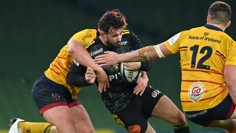 La Rochelle fly-half Antoine Hastoy notched 26 points in the victory 