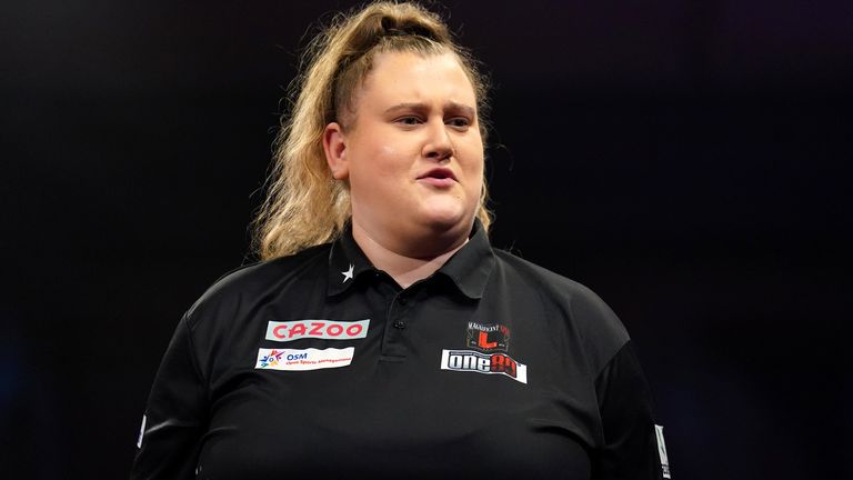 Beau Greaves' PDC World Darts Championship debut ended in defeat
