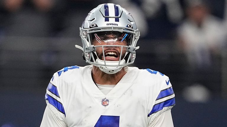 Dallas Cowboys quarterback Dak Prescott says the team are keen to 'make a statement' in their game against the Philadelphia Eagles on Christmas Eve