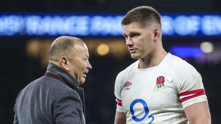 Owen Farrell says Eddie Jones is one of the best coaches he's worked with