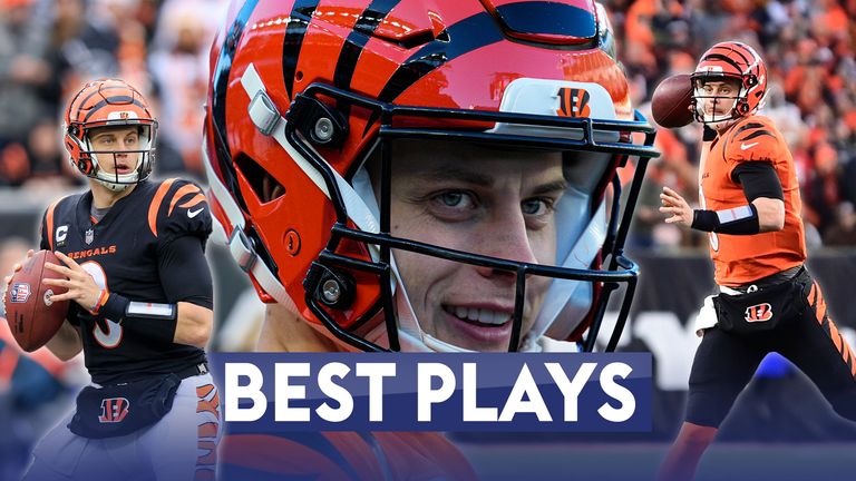 Check out some of the best plays from Cincinnati Bengals midfielder and MVP contender Joe Burrow this season!