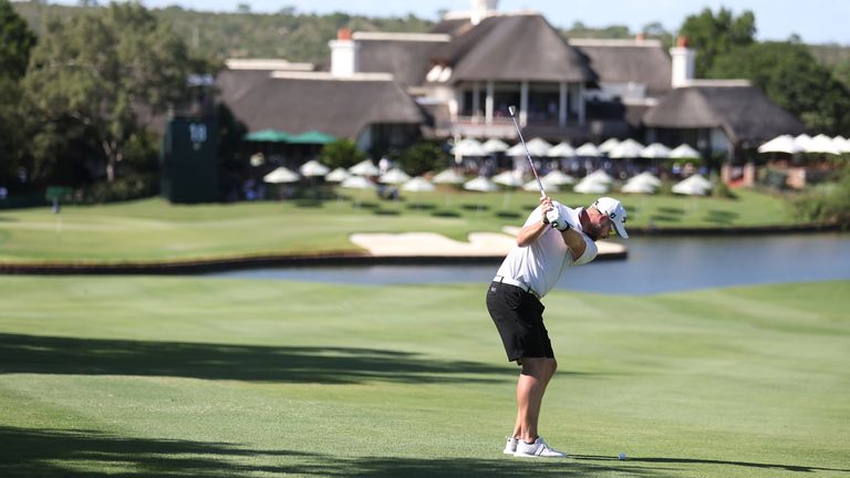 Ockie Strydom's course-record 63 featured just one bogey, at the 16th