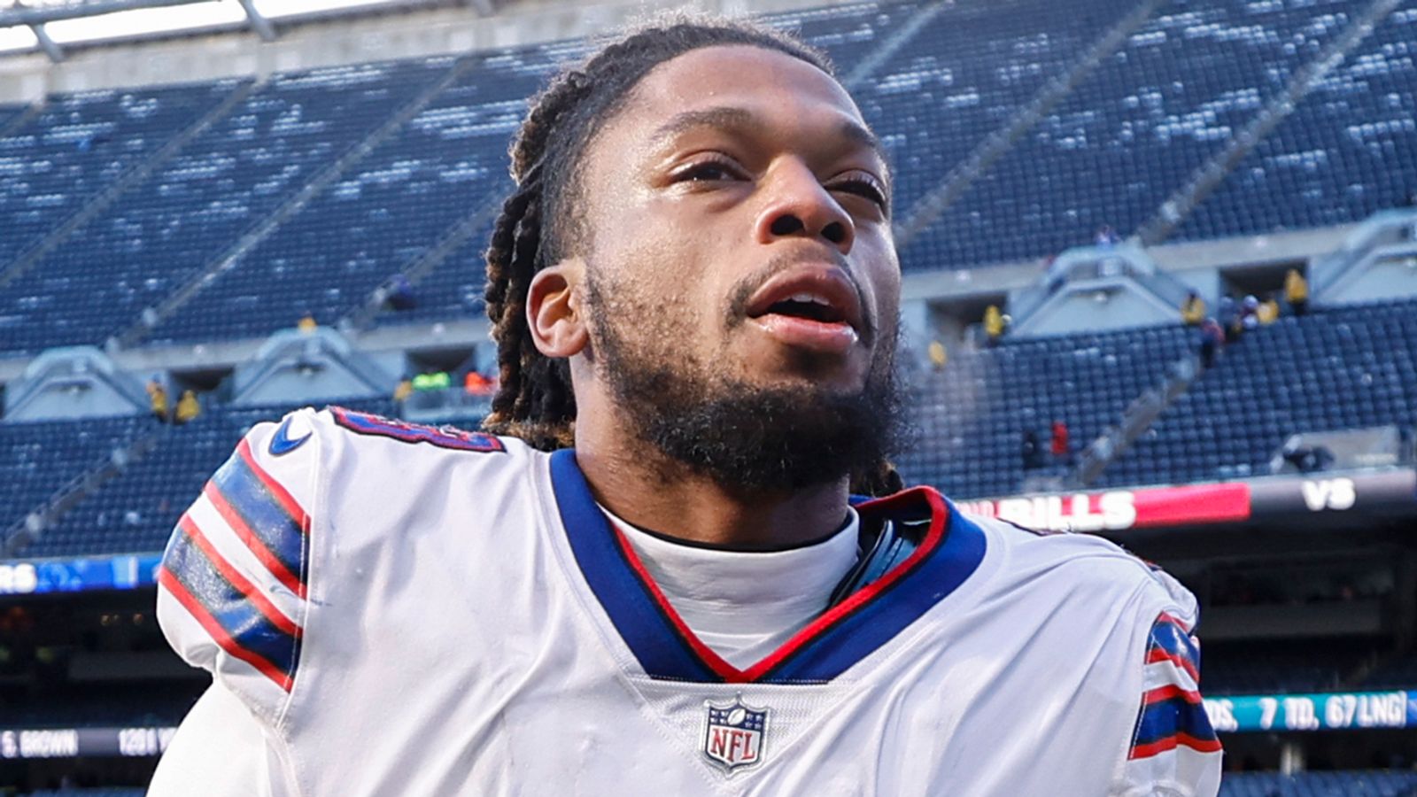 Bills safety Damar Hamlin in critical condition after collapse during game