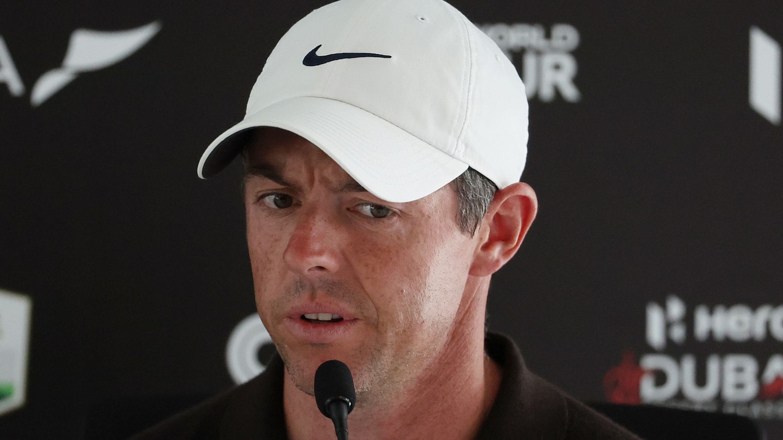 Rory McIlroy accuses Patrick Reed of ‘not living in reality’ after range incident at Dubai Desert Classic