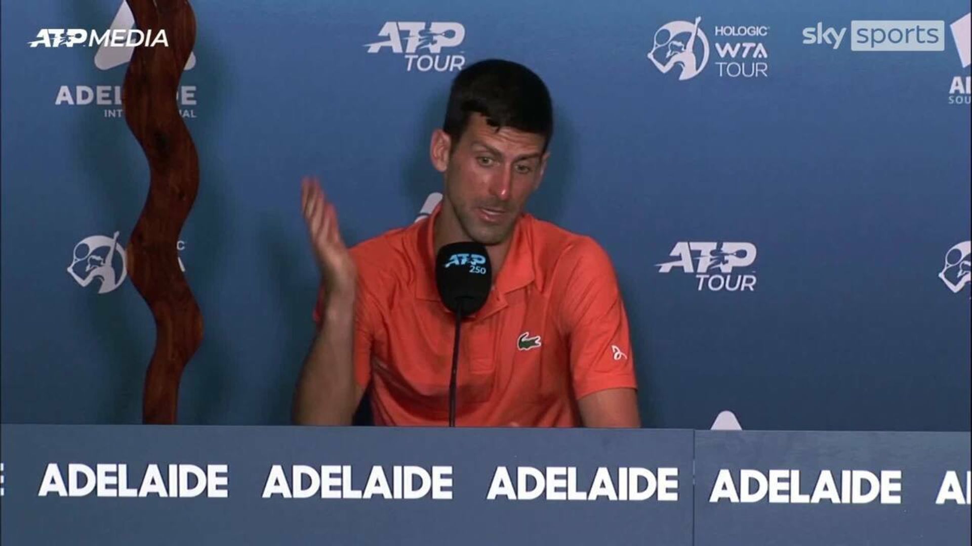 Djokovic: I've had perfect preparation for Australian Open