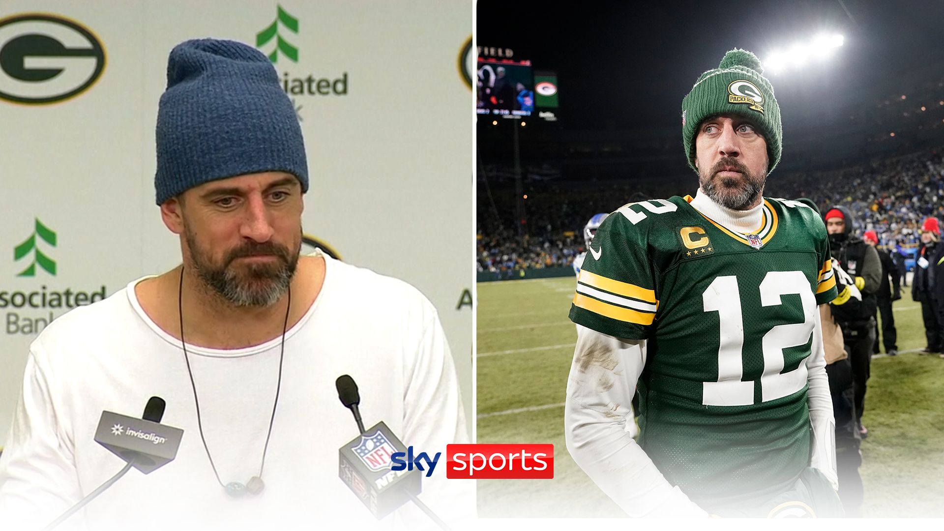 'I don't know' - Rodgers tight-lipped on Packers future