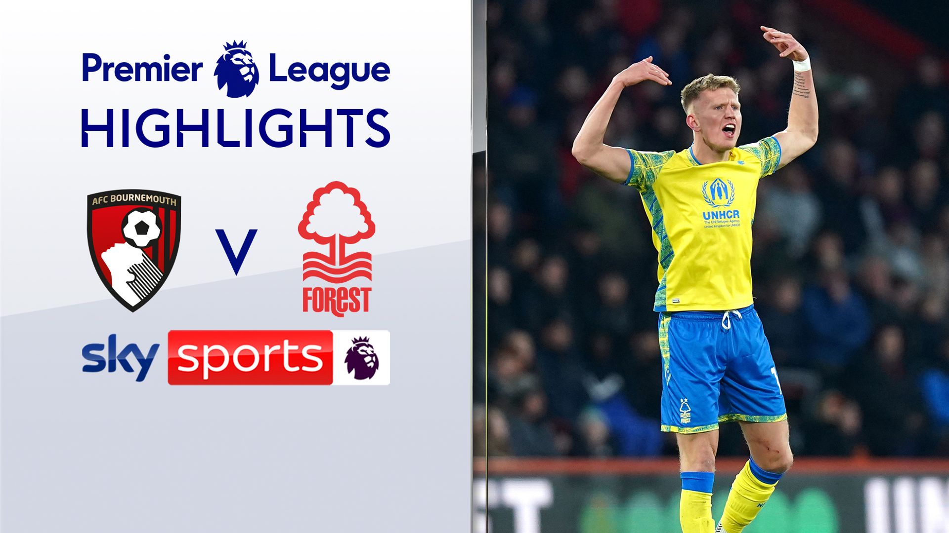 Surridge's late equaliser earns Forest draw at Bournemouth