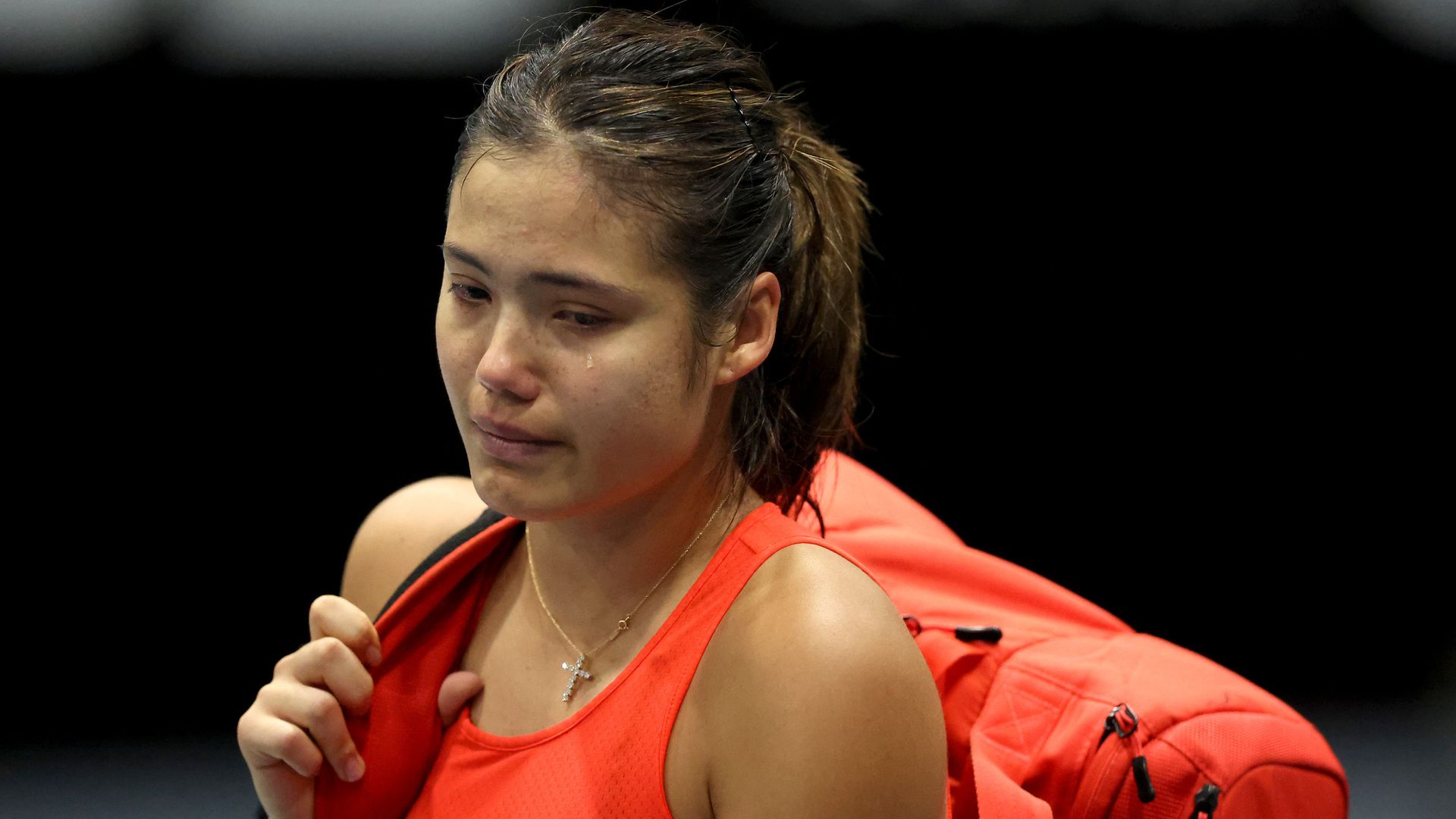 Tearful Raducanu suffers ankle injury 11 days before Aus Open