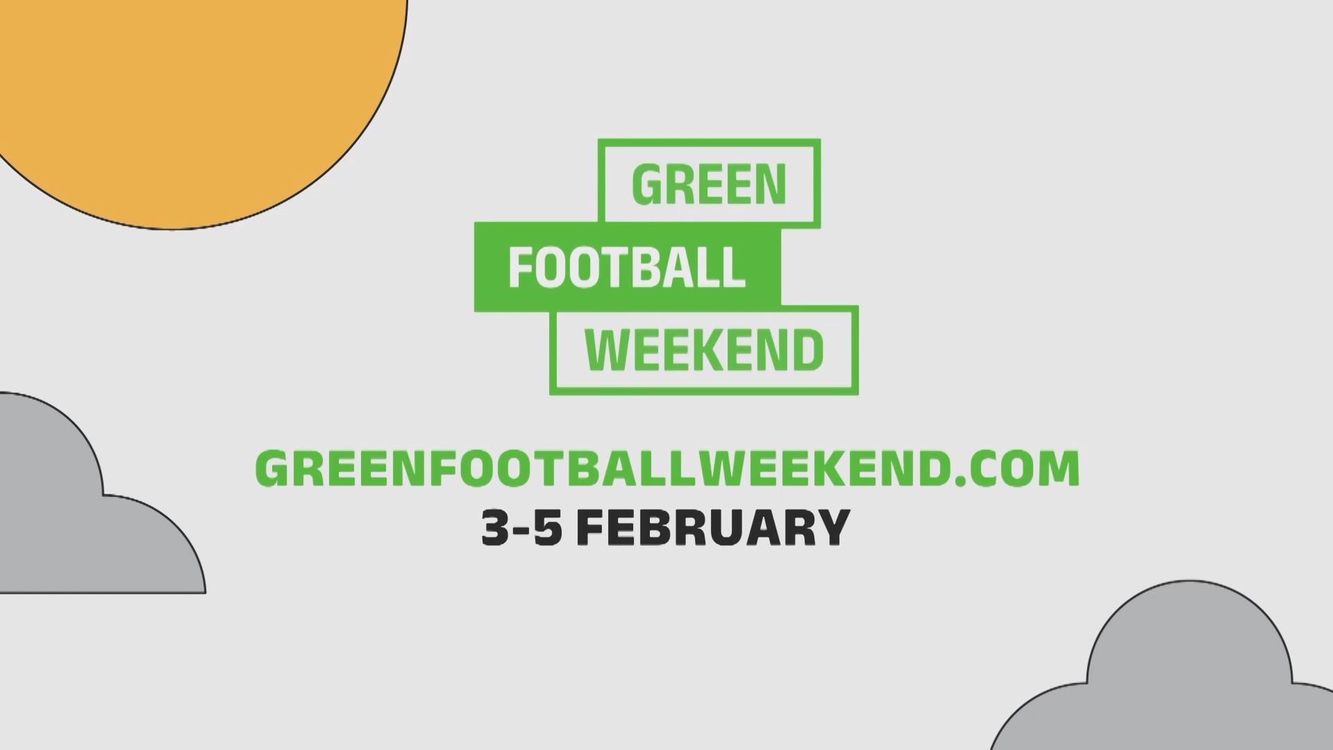 Green Football Weekend is coming!