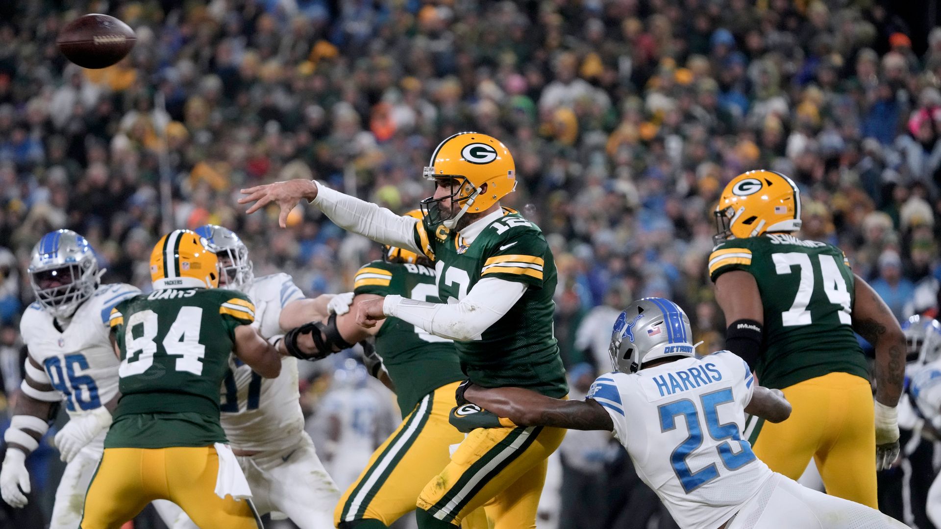 Lions 20-16 Packers