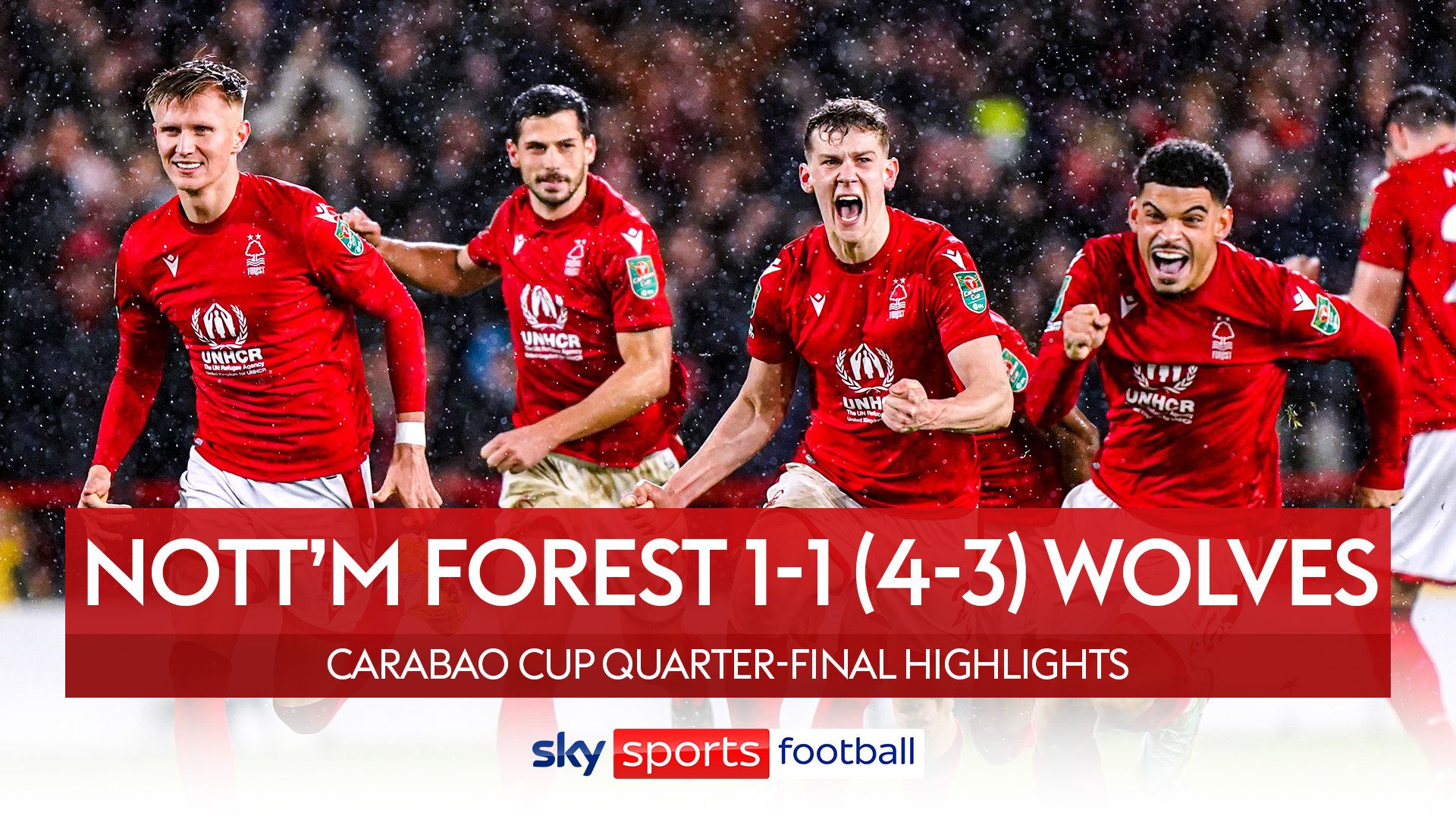 Forest secure semi-final spot after shoot-out success