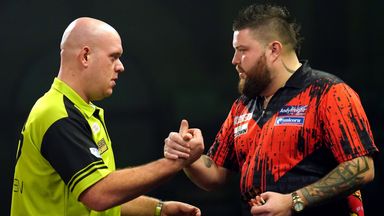 Image from Premier League Darts schedule and TV times: Michael Smith, Michael van Gerwen, Gerwyn Price and Peter Wright star 