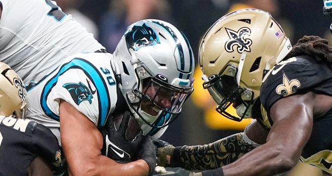 Pineiro's kick lifts Panthers to 10-7 win over Saints