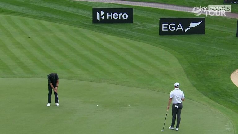Highlights of Day One of the Hero Dubai Desert Classic tournament at the Emirates Golf Club