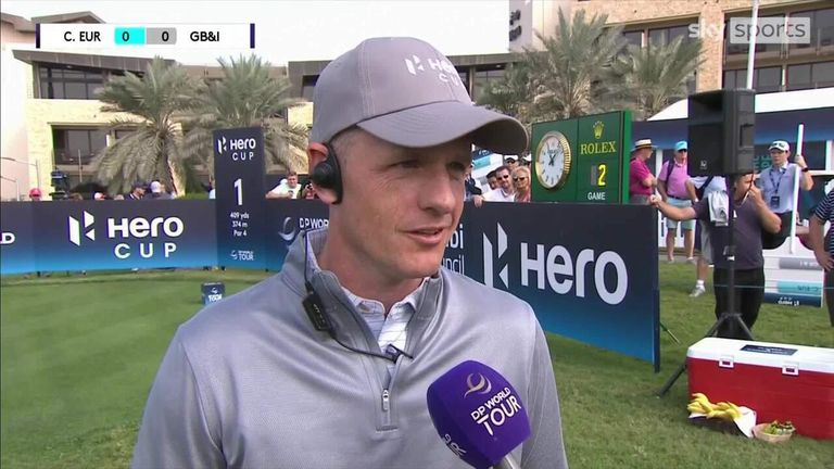 Luke Donald explains why January's Hero Cup will help prepare for the Ryder Cup later this year