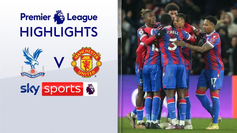 Crystal Palace 1-1 Utd | Premier League highlights | | Watch TV Show Sky Sports