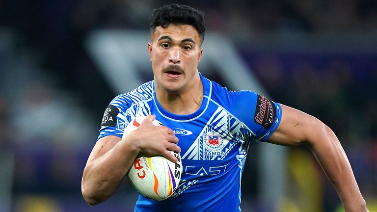Joseph Suaari'i impresses Castleford boss Lee Radford on and off the field while working with Samoa in the World Cup