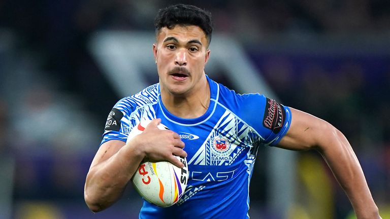 Joseph Sua'ali'i impressed Castleford boss Lee Radford on and off the field while working with Samoa at the World Cup