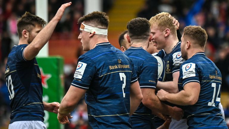 Leinster booked their passage to the Heineken Champions Cup last 16