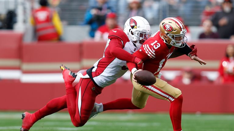 Highlights of the Arizona Cardinals' clash with the San Francisco 49ers in Week 18 of the NFL.