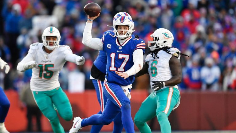 Highlights of the the Miami Dolphins' clash with the Buffalo Bills in the Super Wild Card game