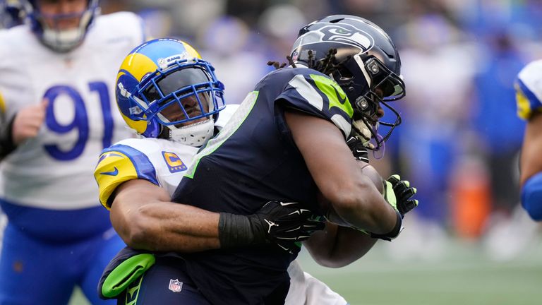 Faits saillants Les Rams de Los Angeles affrontent les Seahawks de Seattle lors de la semaine 18 de la NFL