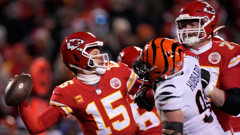 Highlights of the Cincinnati Bengals against the Kansas City Chiefs in the AFC Championship Game.