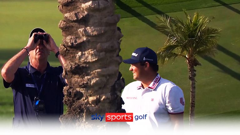 Nick Dougherty and Dame Laura Davies analyse the controversial incident involving Patrick Reed and a palm tree during the third round of the Hero Dubai Desert Classic.