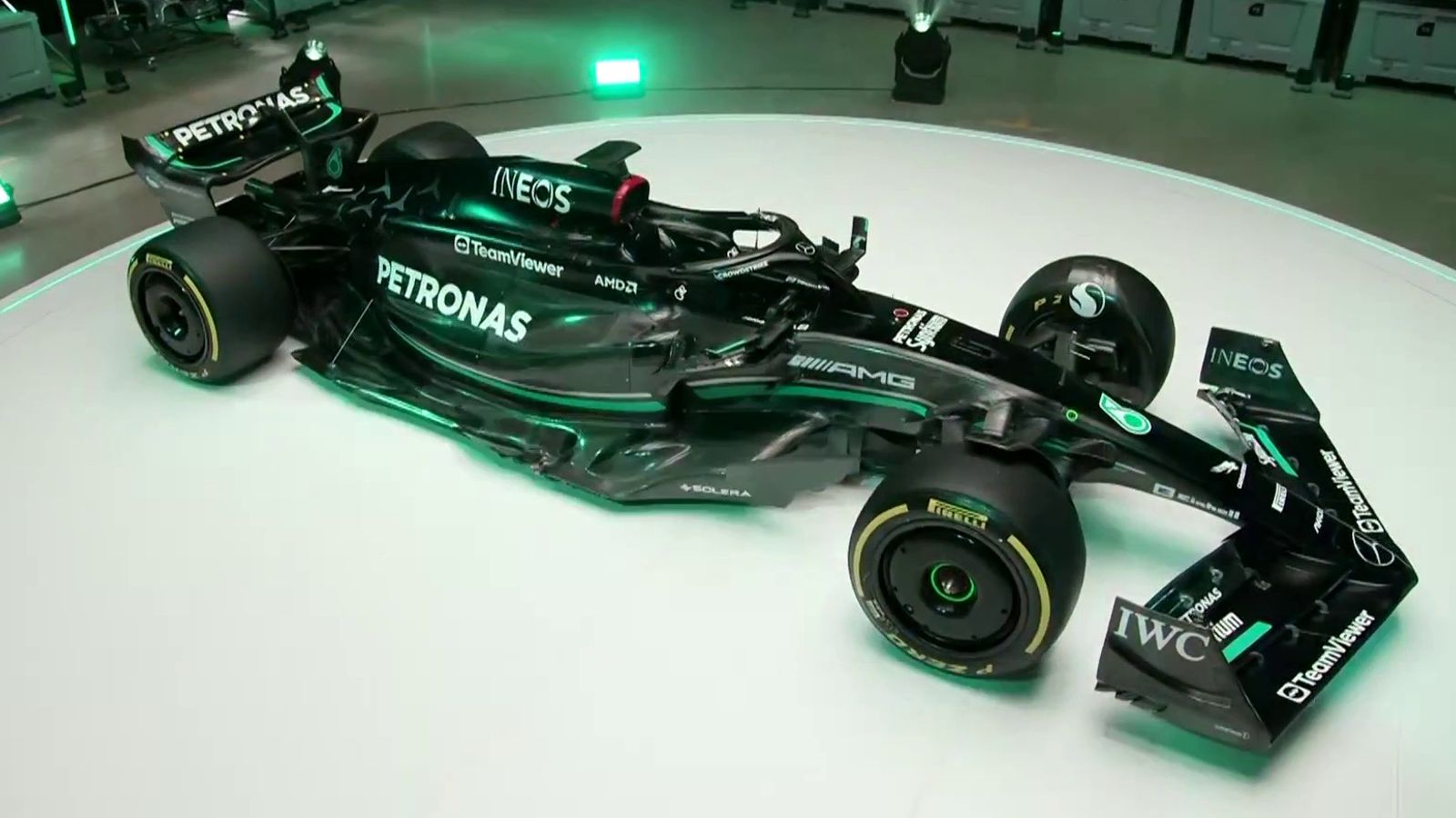 Mercedes F1 Car Reveal 2024 - Kaila Mariele