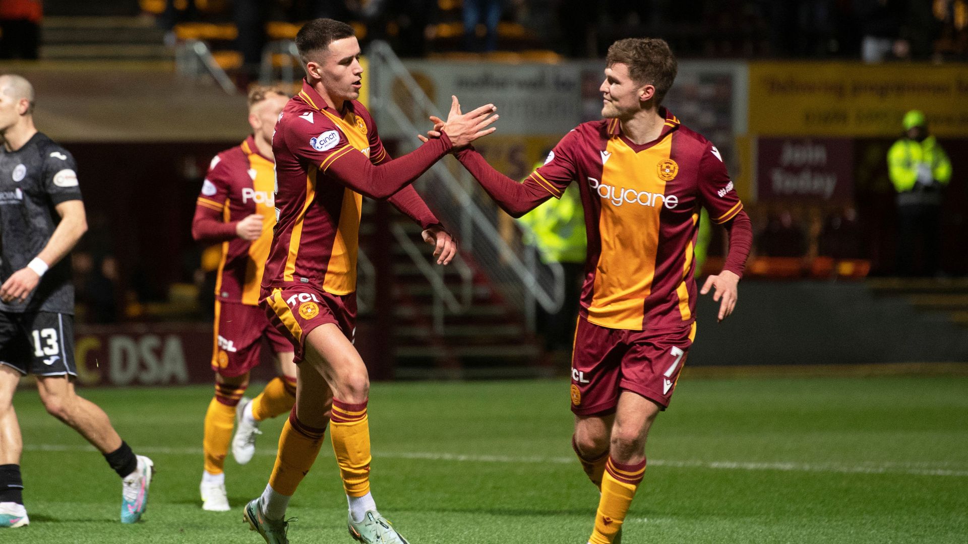 Motherwell win at home for first time in six months against St Mirren