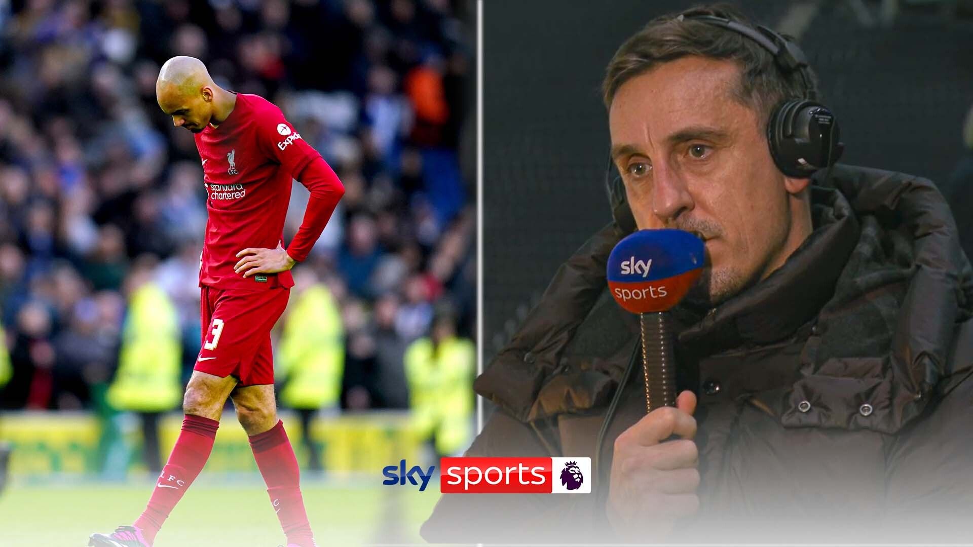 Neville: Liverpool nowhere near good enough
