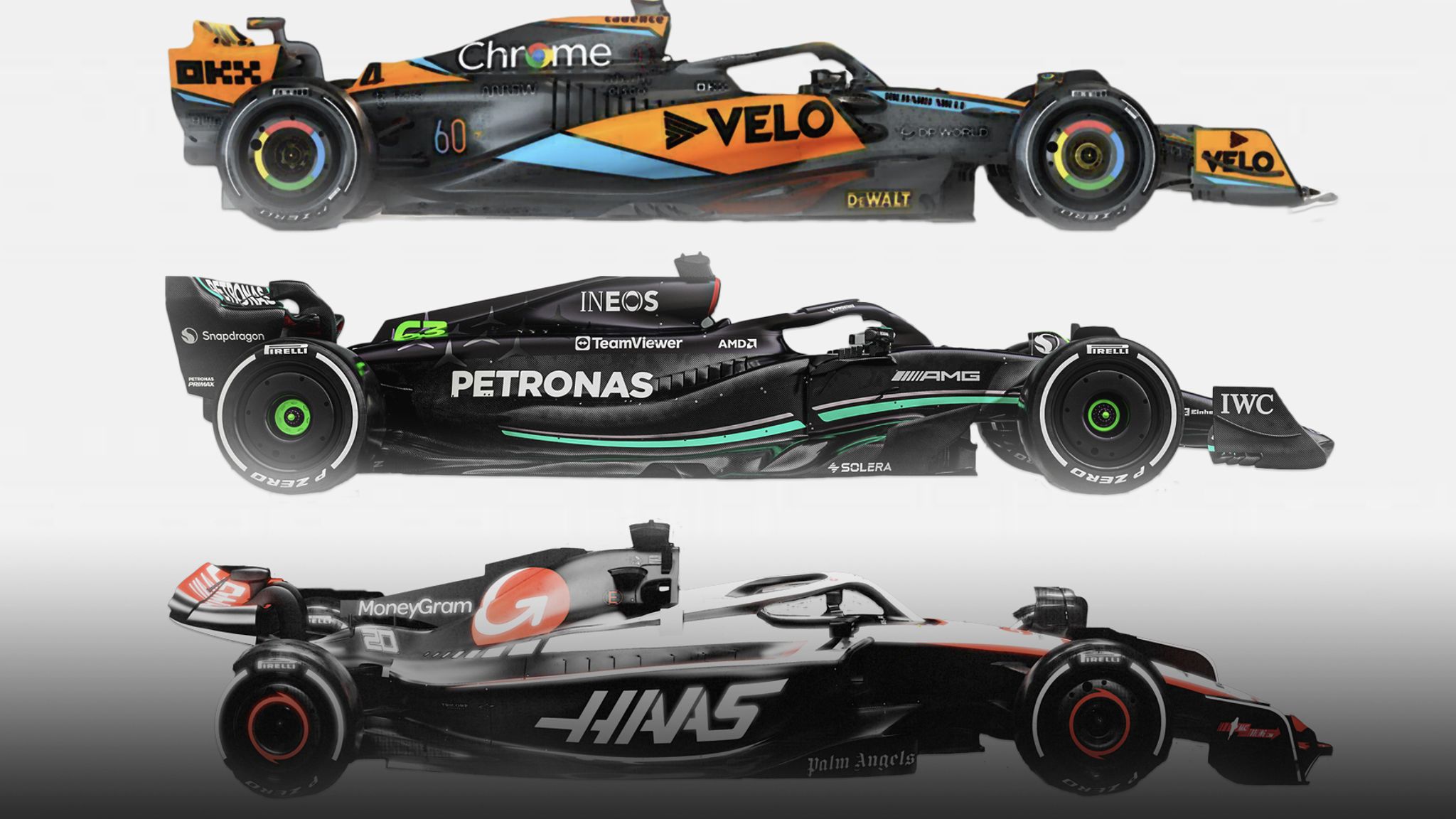 Formula 1 in 2023: Introducing the cars ahead of new season and