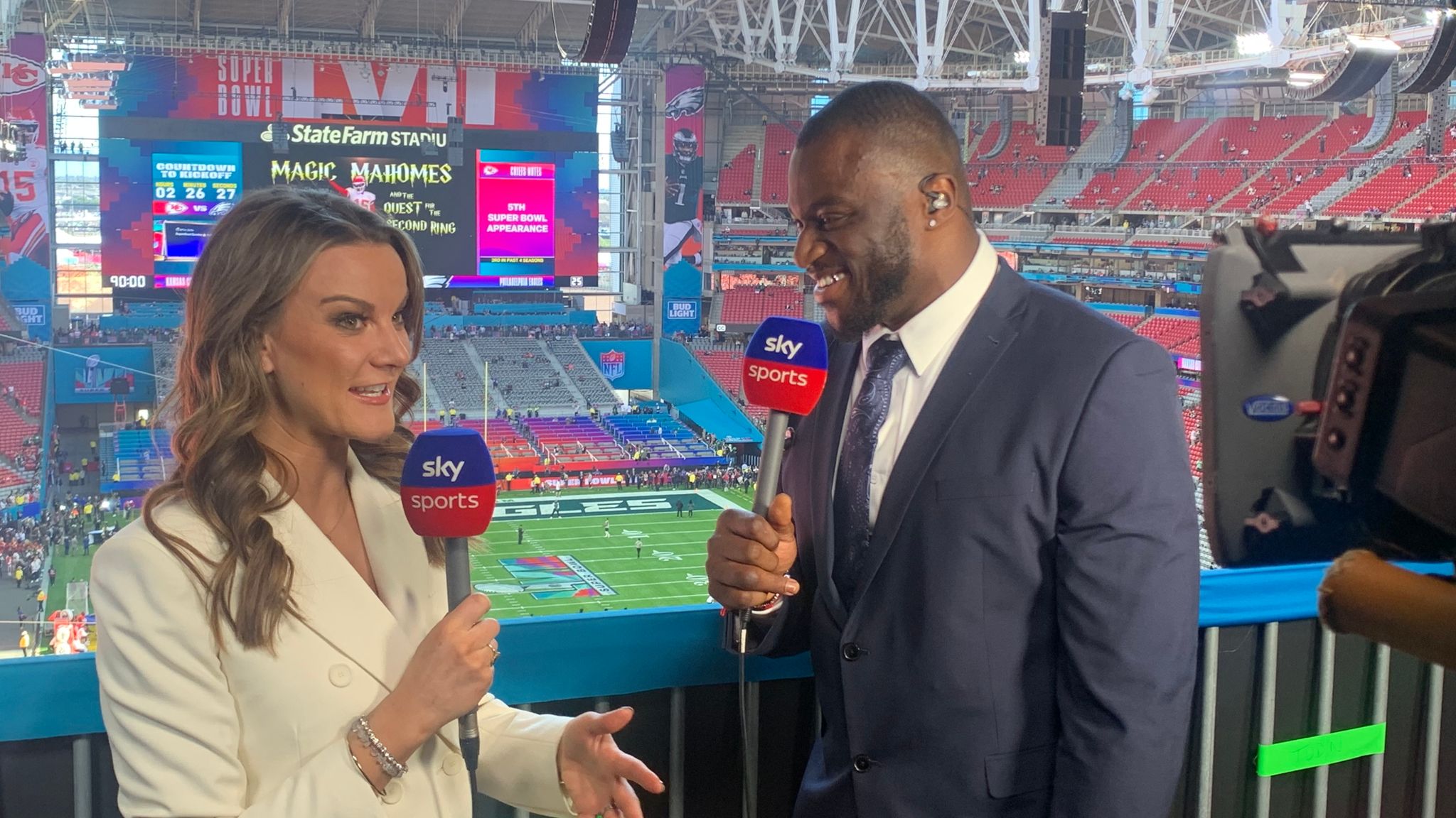 Ryan Fitzpatrick, Christian Wilkins and Efe Obada part of Super Bowl LVII  live coverage on Sky Sports NFL as Chiefs face Eagles, NFL News