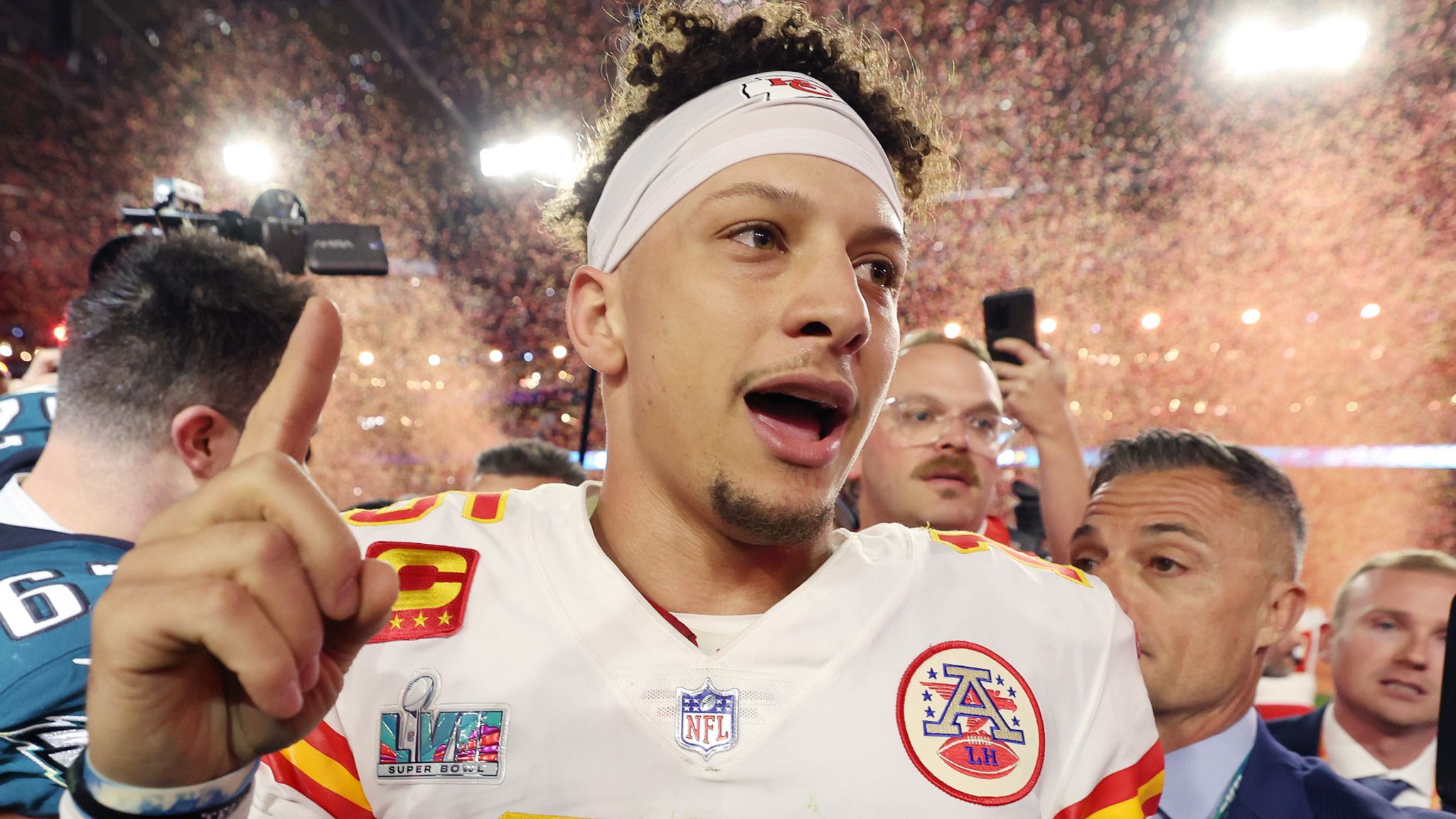 Patrick Mahomes 15 Kansas City Chiefs Super Bowl LVII Champi - Inspire  Uplift