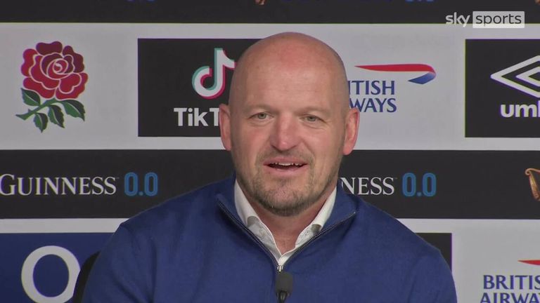 Scotland head coach Gregor Townsend says he was emotional when the final whistle blew as his side clinched another Calcutta Cup win